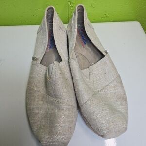 Beige Bobs Slip-On Shoes